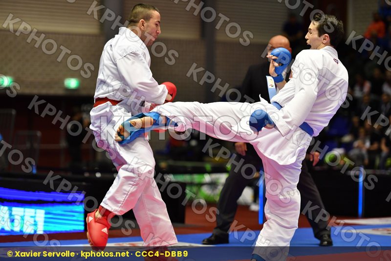 Costa Logan France Male kumite -75 kg Scott Thomas United states
