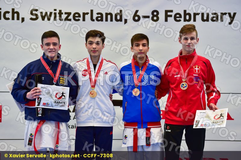 -63kg cadet Denmark England finals Galimov Albert Gok Samed Kos