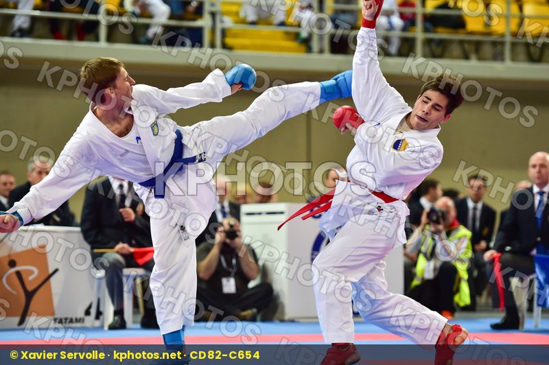 -76 Kg Bosnia And Herzegovina Brkic Marin Junior Kumite Male Tor