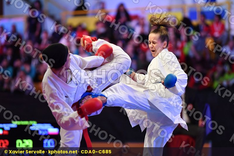 Chalaki Fatemeh Female kumite -55 kg Finashkina Valeria Iran Rus