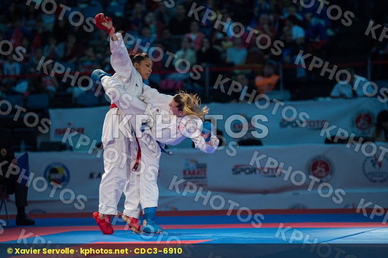-61 kg Croatia finals France Ignace Lucie kumite Lenard Ana