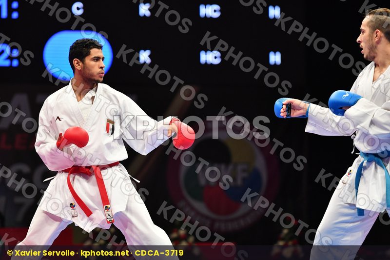 Amargos Miguel Argentina Egypt El kotby Mohamed Male kumite -84