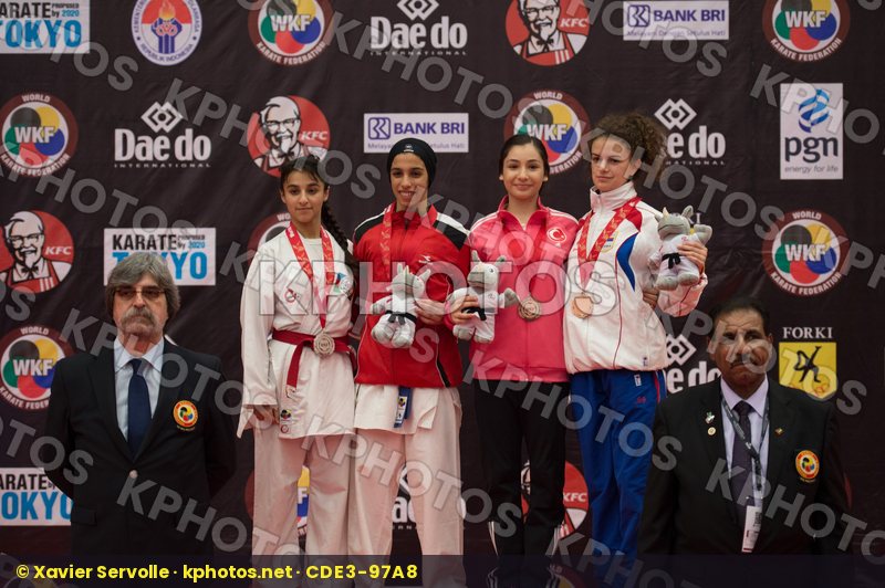 -47 kg Azerbaijan cadet Egypt Elshafi Salma kumite Serbia Stanim