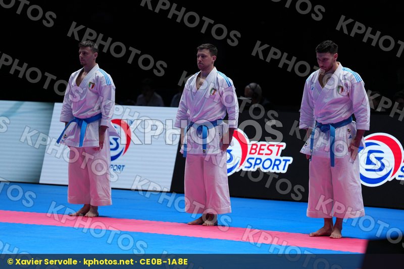 ITALY in Team Male Kata - Final Bout