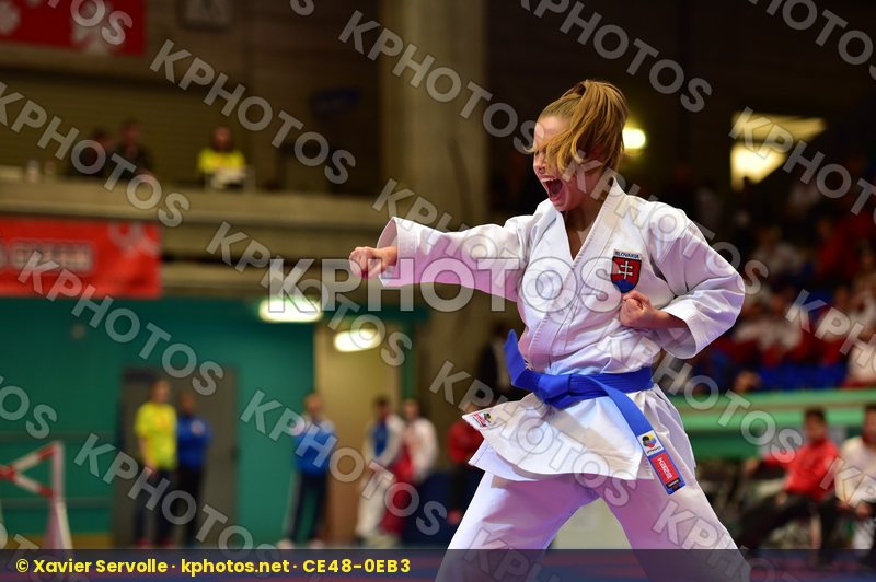 Brazdova Ema cadet female finals kata Kaze Slovakia