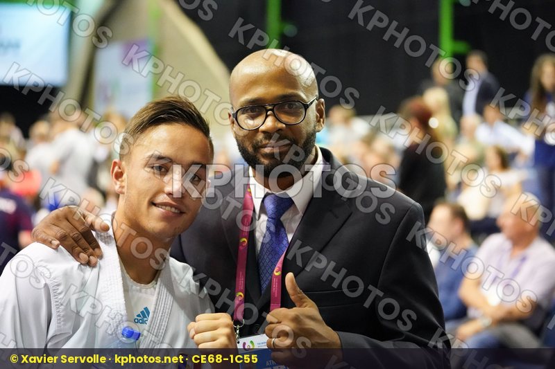 Dacosta Steven England France Gold match Male Kumite -67kg Thomas Jordan
