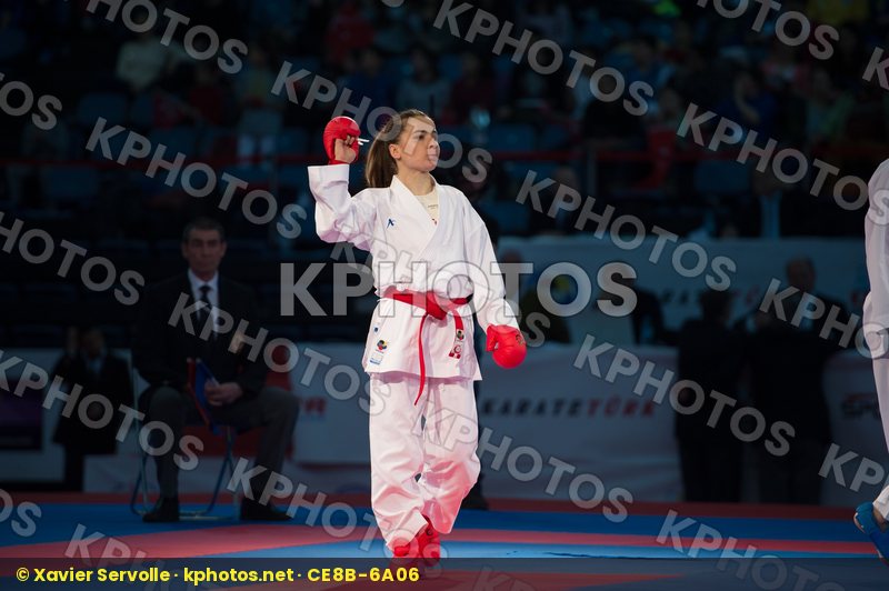 -50 kg bronze match Kryva Kateryna kumite Ozcelik Serap Senior20