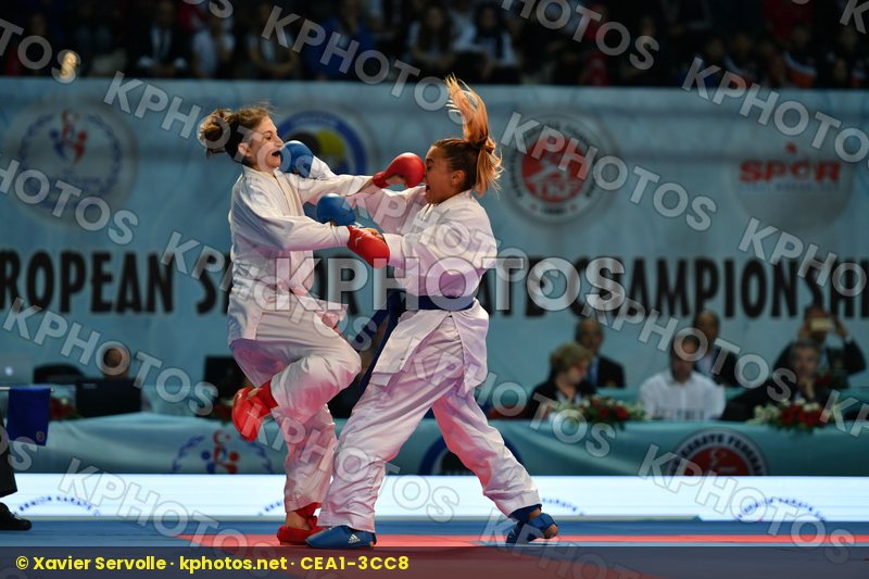 Female kumite -55 kg France Fyr of macedonia Georgieva Jovana Th