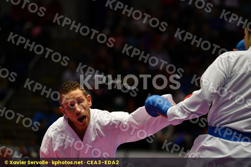 Belgium Dasoul Michael Japan Male kumite -60 kg Sago Naoto