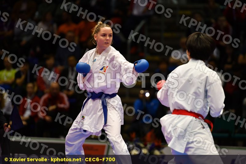 Agier Alizee Female kumite -68 kg France Japan Someya Kayo