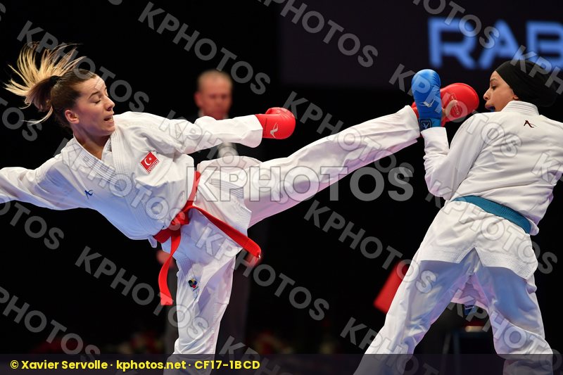 Egypt Female kumite -50 kg Ozcelik Serap Sayed Radwa Turkey