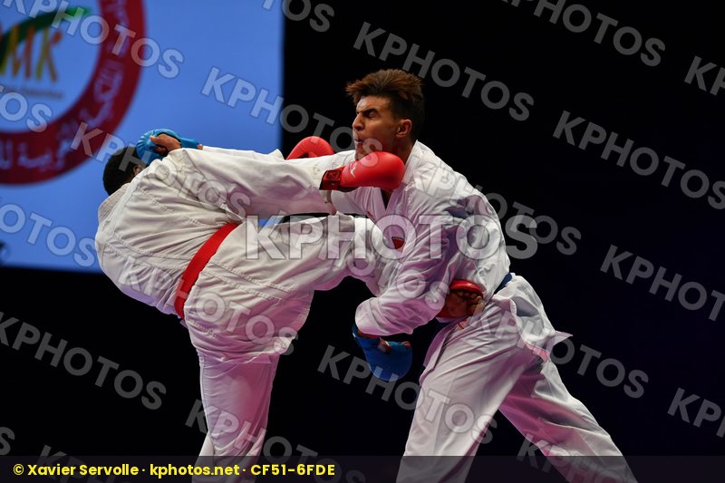 Diop Ablaye France Male kumite 84+ kg Morocco Ouchen Achraf