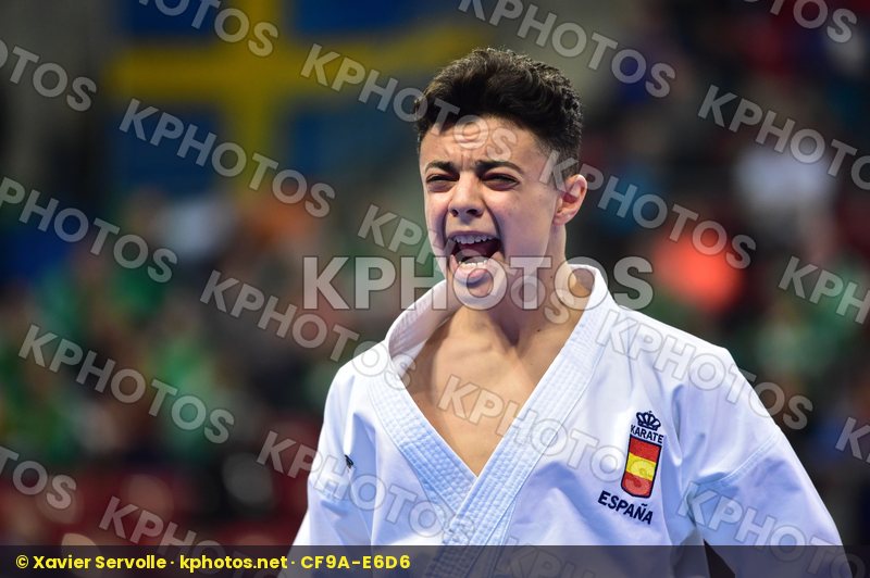 Cadet kata male, Manzana Diaz Alejandro, Spain