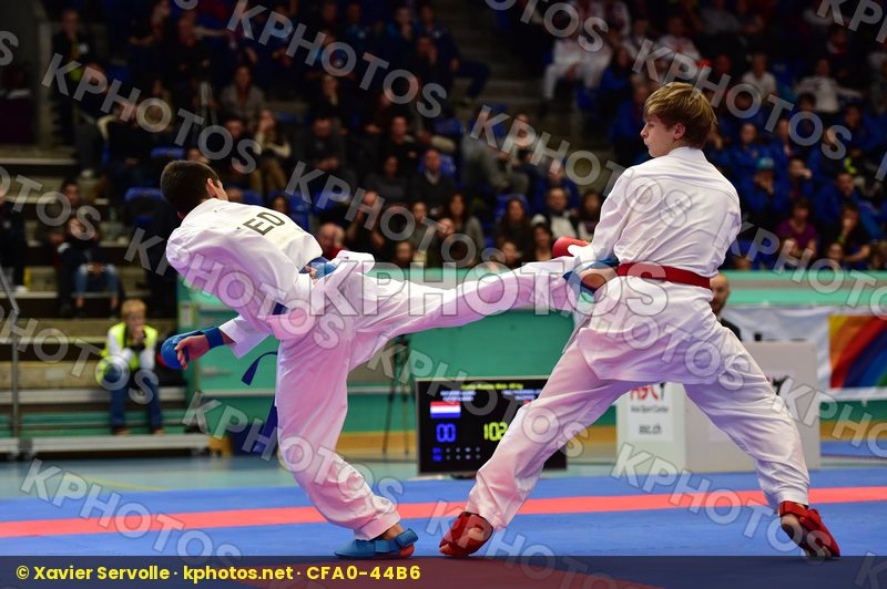 -68kg Denmark finals Friis-Pedersen Jonas junior kumite male Ned