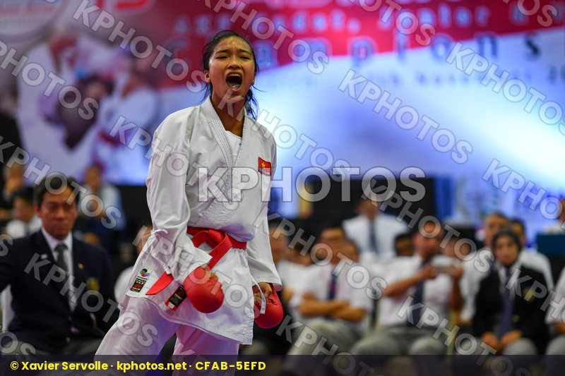 Japan Kikuchi Mizuki Nguyen Thi Viet Trinh U21 Kumite Female -68