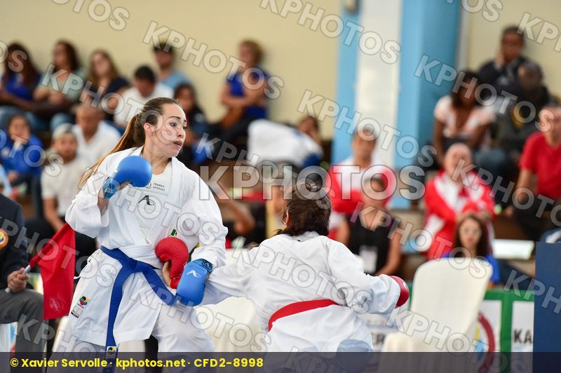 -61 Kg Arreola Merillela Female final Flores Paula Ivonne kumite