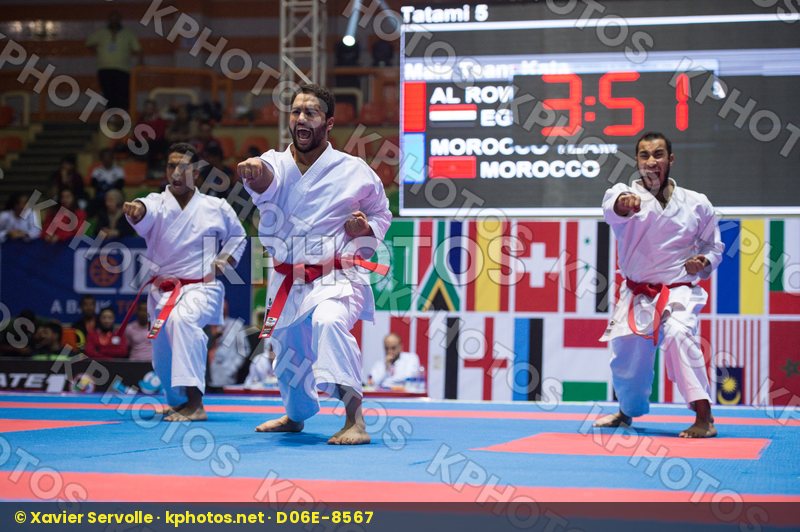 Egypt final kata team