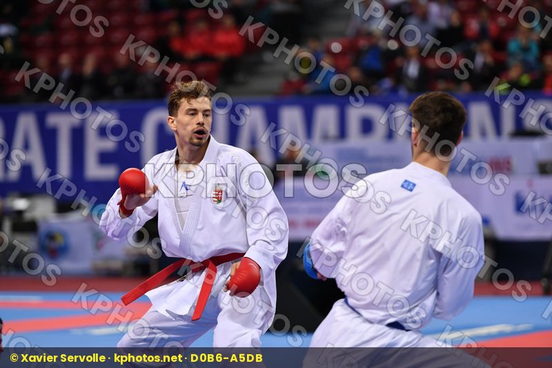 Harspataki Gabor Hungary Italy Martina Michele U21 kumite male -