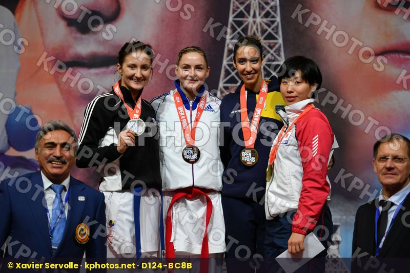 Agier Alizee Azerbaijan Female kumite -68 kg France Japan Matoub