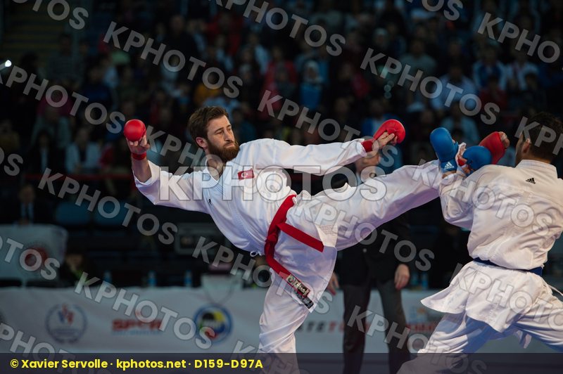 Bouazza Amin Erkan Enes finals France kumite male team Turkey