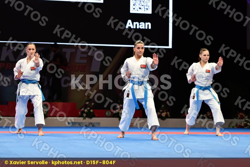 Female team kata Turkey Turkey Turkey