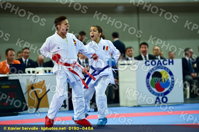 -50 Kg Bouderbane Sophia Female France Kumite Morales Ozuna Gema