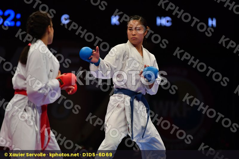 China Errabi Fatima zahra Female kumite -68 kg Morocco Tang Ling