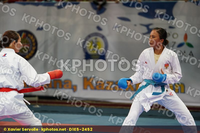 Female kumite -50 kg Indonesia Japan Srunita Sari sukatendel Tad