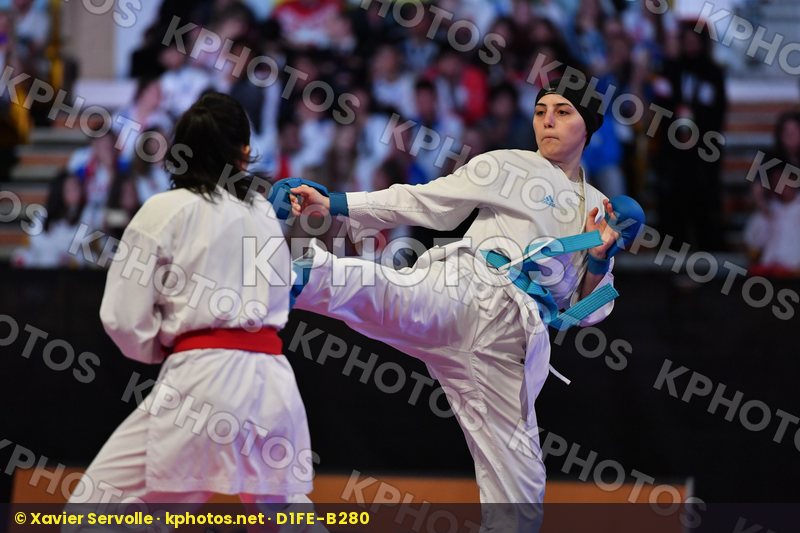 Demis Tugce Female kumite -55 kg Laaveri Sabina Sweden Turkey