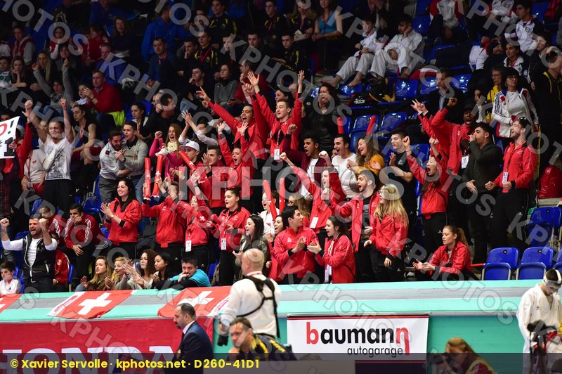cadet kumite supporter Switzerland