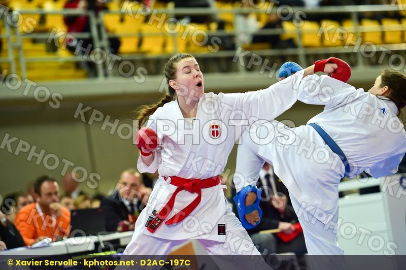 +54 Kg Budo Nord Cadet chyprus Denmark Durmis Dina Female Kumite