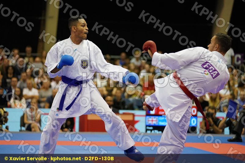 Dacosta Steven England France Gold match Male Kumite -67kg Thomas Jordan