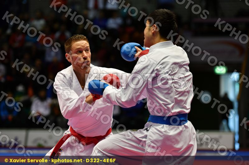 Belgium Dasoul Michael Japan Male kumite -60 kg Sago Naoto