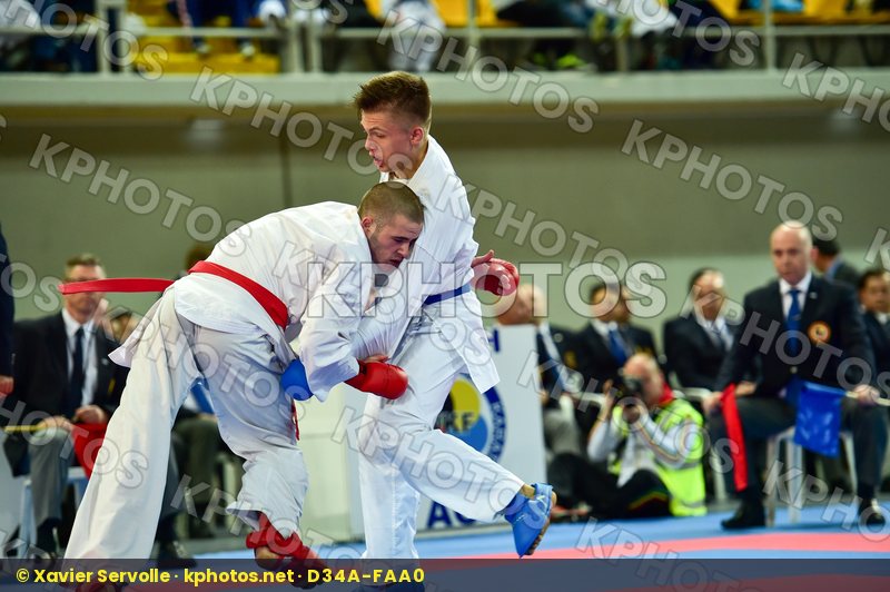 -68 Kg Erdos Martin Hodzic Mario Hungary Junior Kumite Kwon Male