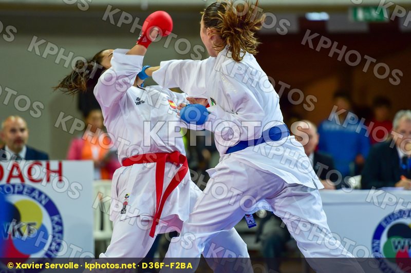 +68 Kg DaeDo Female Ferracuti Clio Italy Kumite Spain Torres Gar