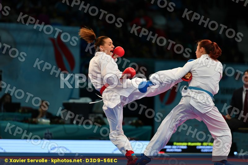 Austria Crhonkova Adriana Czech republic Female kumite -50 kg Pl
