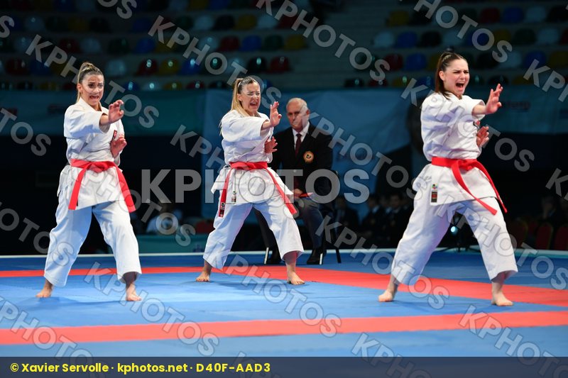 Anan Female team kata Turkey Turkey Turkey