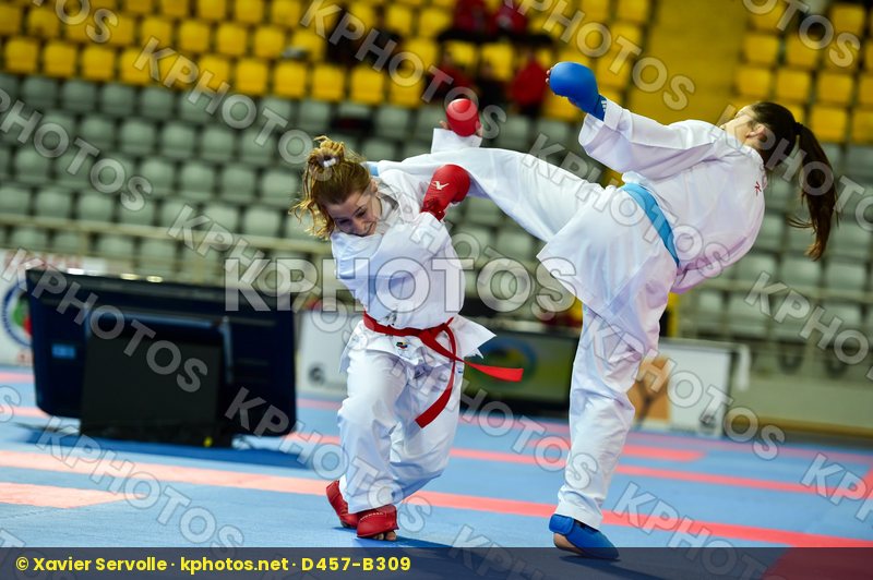 -47 Kg Cadet chyprus Female Kihon Kozerenko Kristina Kumite Russ