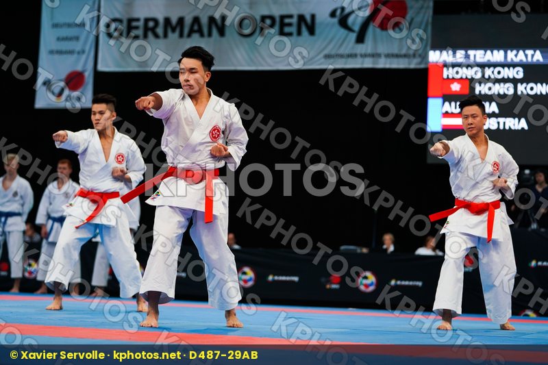 Hong kong Male team kata Paiku
