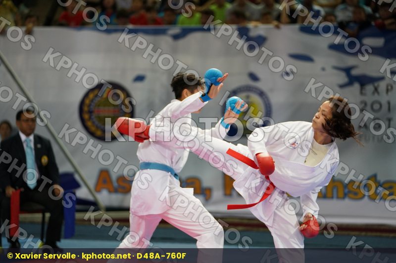 China Choi Wan yu Female kumite -61 kg Hong Kong Yin Xiaoyan