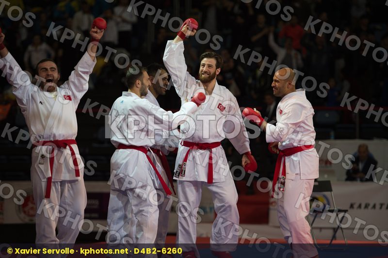 finals kumite male team Turkey