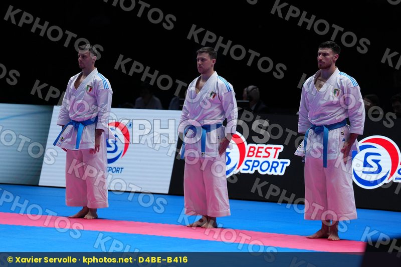 ITALY in Team Male Kata - Final Bout