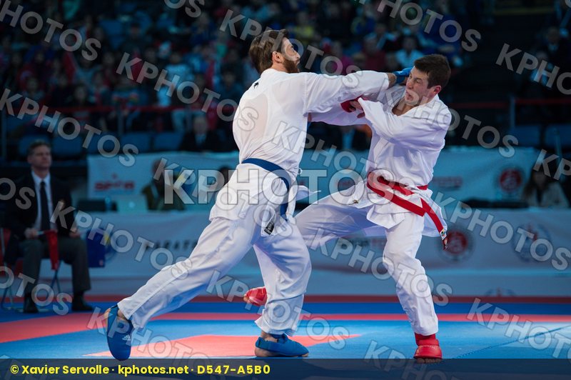 +84 kg Bitevic Slobodan Erkan Enes finals kumite Serbia Turkey