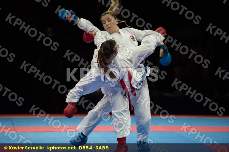 -50 Kg Female final france kumite Ozcelik Serap Recchia Alexandr