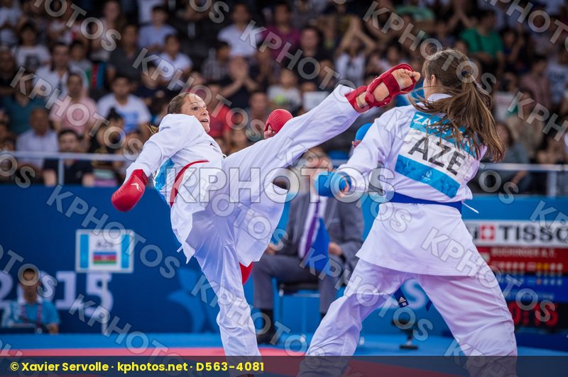 -68 kg Austria Azerbaijan Buchinger Alisa finals kumite Zaretska