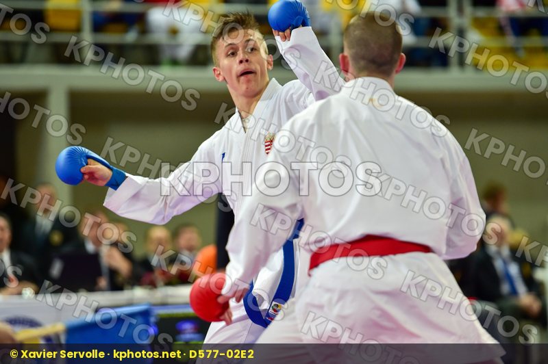 -68 Kg Erdos Martin Hodzic Mario Hungary Junior Kumite Kwon Male