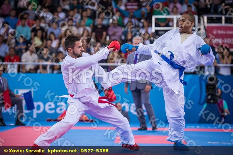 -84 kg Azerbaijan day2 France Grillon Kenji kumite Mamayev Aykha