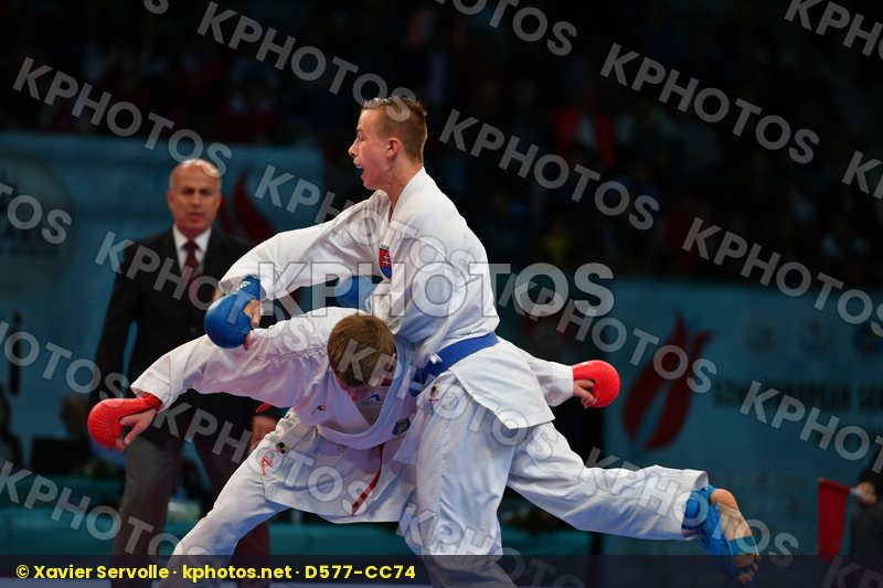 Filipovych Oleg Imrich Dominik Male kumite -60 kg Slovakia Ukrai