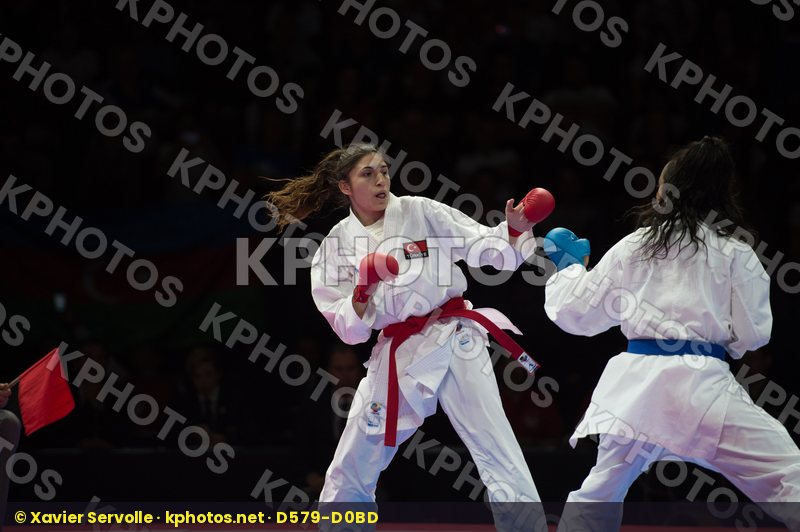-61 Kg Coban Merve Female final france Ignace Lucie kumite Turke