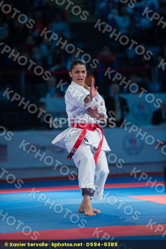 Bozan Dilara female finals kata kumite Turkey
